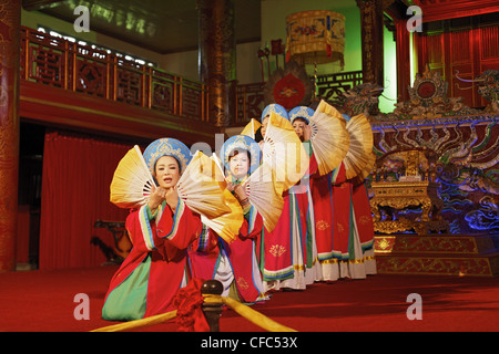 Theater play, Imperial Theater, Citadel, Imperial City, Hue, Trung Bo, Vietnam