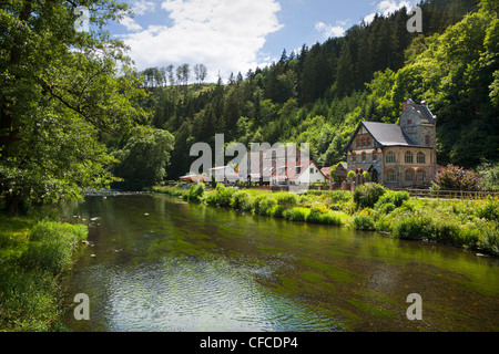 Treseburg, Bode valley, Harz mountains, Saxony-Anhalt, Germany Stock Photo