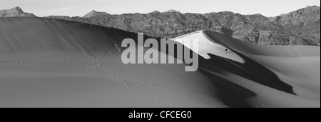 Mesquite Flat Sand Dunes in Death Valley, California, USA Stock Photo