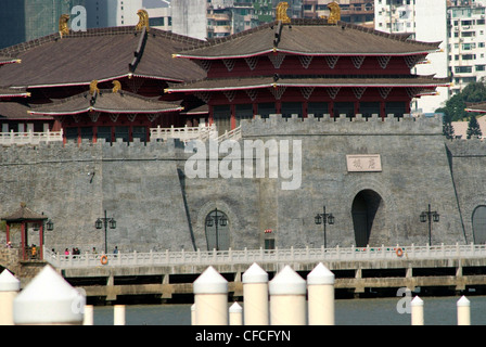 CHINA - MACAU SAR Fisherman's Wharf - Tang Dynasty fort Stock Photo - Alamy