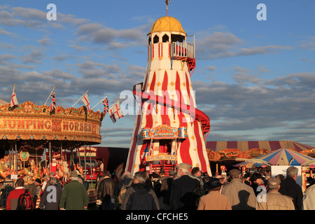 Funfair at Goodwood Revival 2011, Chichester, West Sussex, England, Great Britain, United Kingdom, UK, Europe Stock Photo