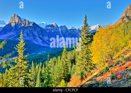 Valley of The Ten Peaks, Banff National Park, Alberta, Canada Stock Photo