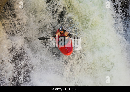 Man Fall Out Raft Man falling off raft in the Ohio River, June 1972 Stock Photo - Alamy