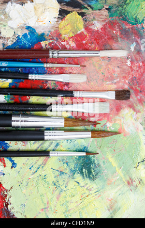 Paintbrushes Stock Photo