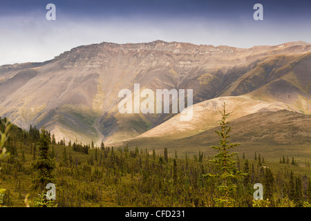Ogilvie Mountains in Tombstone Territorial Park, Yukon, Canada
