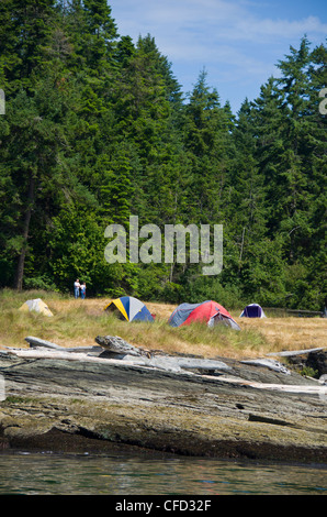 Ruckle Provincial Park From Swanson Channel Saltspring Island