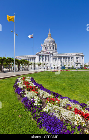 City Hall and Civic Centre, San Francisco, California, USA Stock Photo