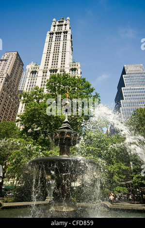 Woolworth Building, Manhattan, New York, USA Stock Photo