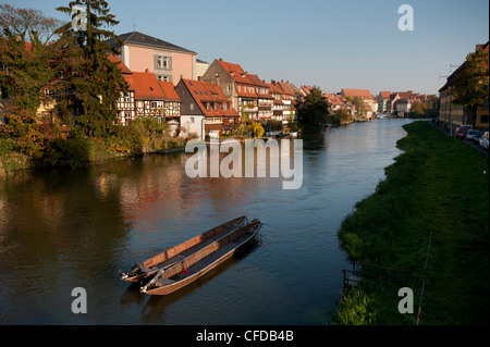 Klein-Venedig (Little Venice), Bamberg, UNESCO World Heritage Site, Bavaria, Germany, Europe Stock Photo