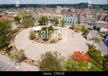 Parque Vidal, Santa Clara, Cuba, West Indies, Caribbean, Central America Stock Photo