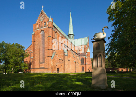 Minster in the sunlight, Bad Doberan, Mecklenburg Western-Pomerania [-], Germany, Europe Stock Photo