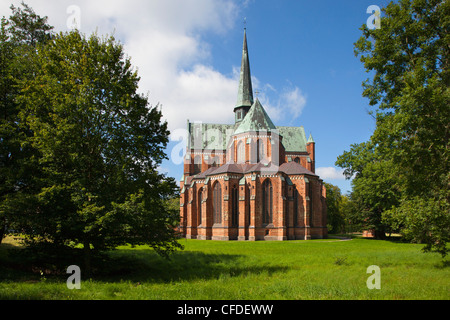 Minster in the sunlight, Bad Doberan, Mecklenburg Western-Pomerania [-], Germany, Europe Stock Photo