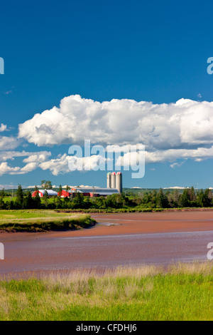 Schubenacadie River, Truro, Nova Scotia, Canada Stock Photo