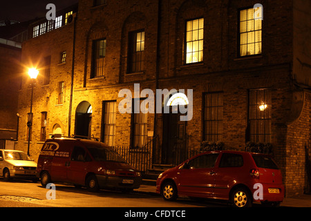 A street in London at might Stock Photo