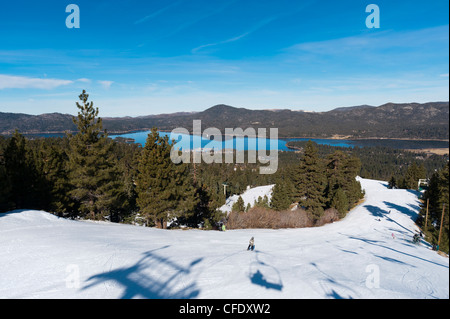 Ski Resort, Big Bear Lake, California, United States of America, Stock Photo