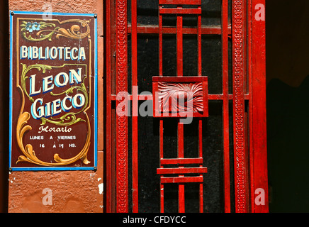 Scenes La Boca a neighborhood, or barrio of the Argentine capital, Buenos Aires Stock Photo