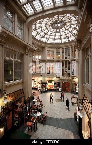 Madler Passage, Leipzig, Saxony, Germany, Europe Stock Photo