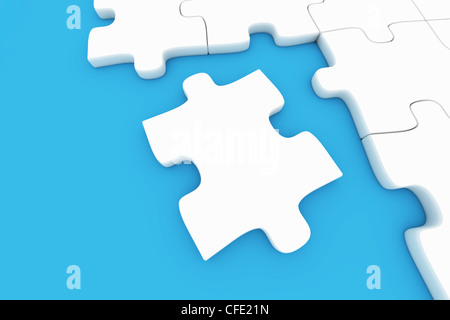 Puzzle piece Stock Photo