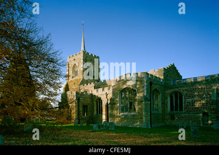 Church of St Mary the Virgin Gamlingay village Cambridgeshire England Stock Photo