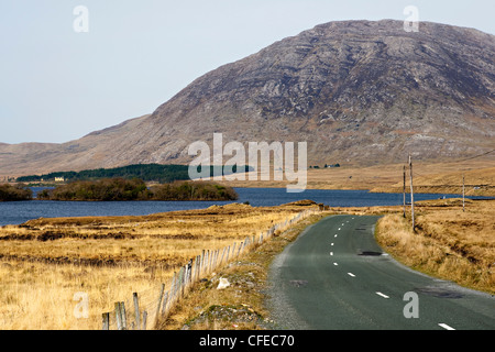 Lough Inagh, Connacht, Galway, Ireland Stock Photo