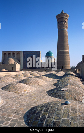 Kalyan minaret, Bukhara, Uzbekistan, Central Asia Stock Photo