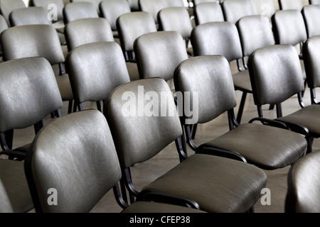 Seats in a rows Stock Photo