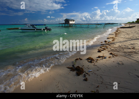 Human interest of the Sea Bajau tribes of Semporna, Sabah Stock Photo