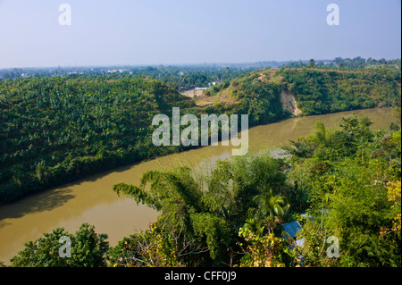 The Gomati River in Udaipur,Tripura, Northeast India, India, Asia Stock Photo