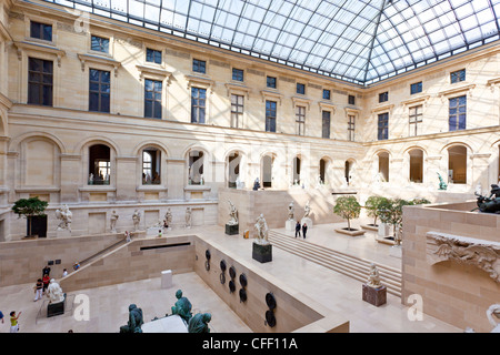 Louvre Museum, Paris, France, Europe Stock Photo