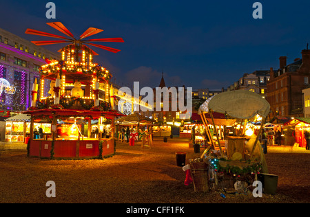 Christmas Market, Oxford Street, London, England, United Kingdom, Europe Stock Photo