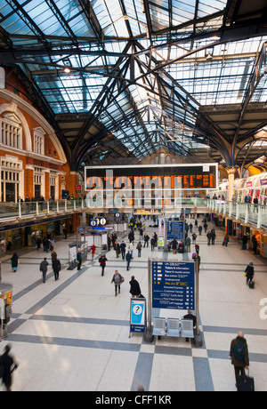 Liverpool Street Station, London, England, United Kingdom, Europe Stock Photo