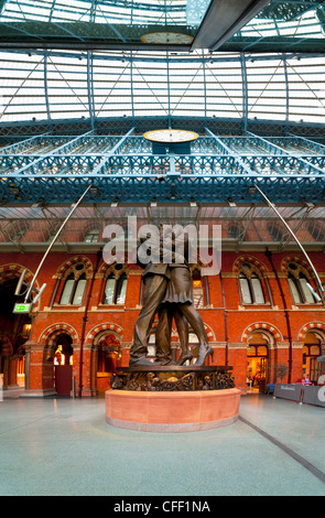 St. Pancras Station, London, England, United Kingdom, Europe Stock Photo