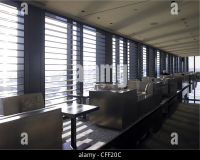 Armani Hotel Milano, Italy. Lounge bar Stock Photo