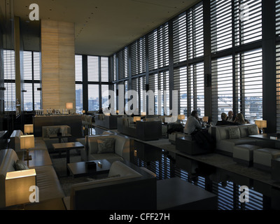 Armani Hotel Milano, Italy. Lounge bar Stock Photo