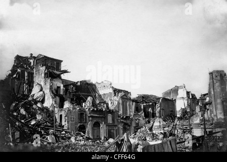 earthquake of Messina, Italy, 1908 Stock Photo - Alamy