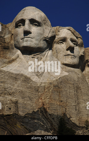 Mount Rushmore: The heads of Washington, Jefferson, Lincoln and ...
