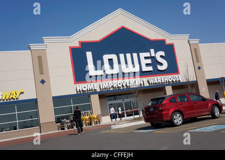 Lowe's Home Improvement Store Stock Photo