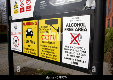 No Litter Sign Penalty Fine £100 Fine For Littering Yorkshire Village ...