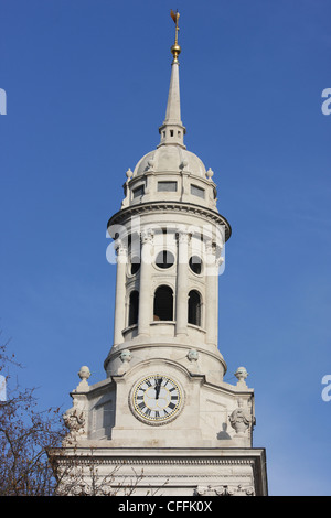 St Alfege is the Anglican parish church in the centre of Greenwich. Stock Photo