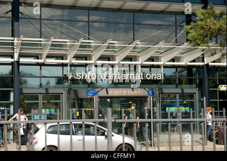 Ashford International railway station Kent UK Stock Photo