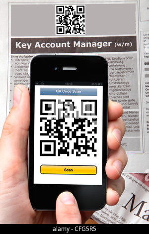 qr code reader on my phone