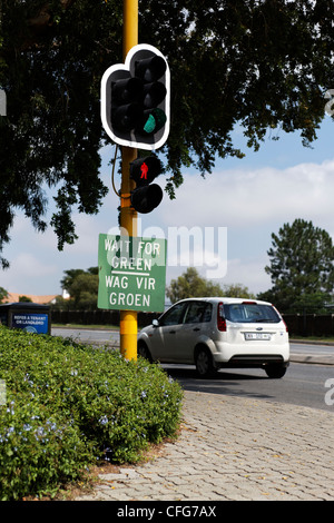 Road traffic signals, Johannesburg South Africa Stock Photo