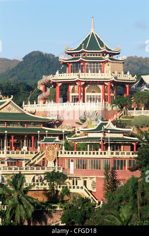 Philippines, Cebu, Cebu City, Taoist Temple in Beverly Hills Stock Photo