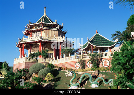 Philippines, Cebu, Cebu City, Taoist Temple in Beverly Hills Stock Photo