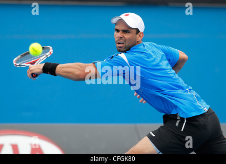 Alejandro Falla (COL) at the Australian Open 2012, ITF Grand Slam Tennis Tournament, Melbourne Park,Australia. Stock Photo