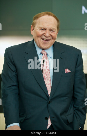 Sheldon Adelson, chairman and chief executive officer of Las Vegas Sands Corp. Stock Photo