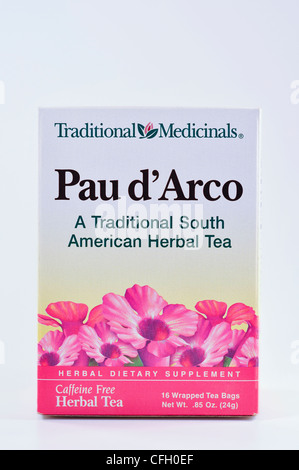 Pau d'Arco caffeine-free tea Stock Photo
