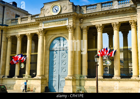 Place du Palais (French National Assembly), Paris, France Stock Photo
