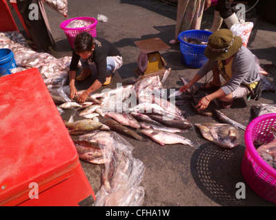 Takuapa New Town market. Phang-nga. Near Khao Lak. Thailand Stock Photo