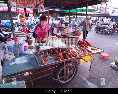 Takuapa New Town market. Phang-nga. Near Khao Lak. Thailand Stock Photo